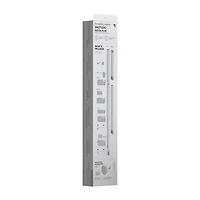 Sharper Image SpaStudio Hook Modular Shower Caddy Adjustable 4 Tier Design with Customizable Fit and Storage