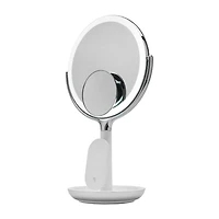 Sharper Image SpaStudio Vanity 8-Inch Mirror With Qi Wireless Charging