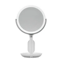 Sharper Image SpaStudio Vanity 8-Inch Mirror With Qi Wireless Charging