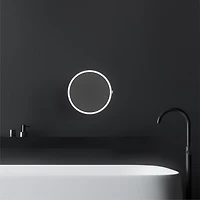 Sharper Image SpaStudio Waterproof Fogless Shower Mirror Bluetooth Speaker