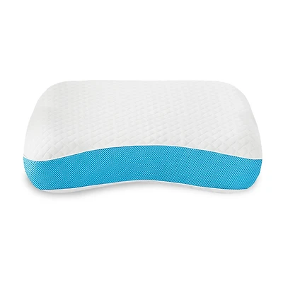 Bodipedic Home Side Back Sleeper Memory Foam Bed Pillow