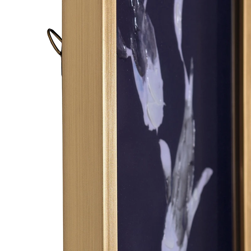 Stylecraft Koi Fish Gold Frame Printed 2-pc. Framed Wall Art Set