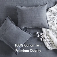 Woolrich Mckenzie Cotton Twill Washed Comforter Set