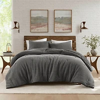 Woolrich Lyon Cotton Waffle Washed 3-pc. Comforter Set