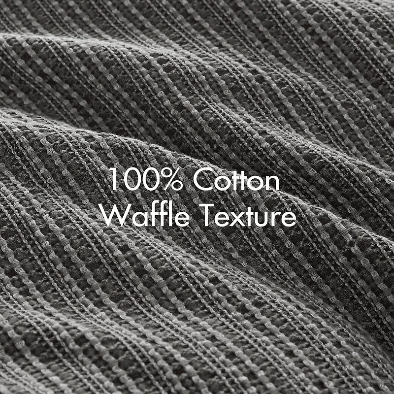 Woolrich Lyon Cotton Waffle Washed 3-pc. Comforter Set