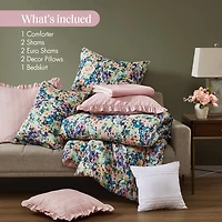Madison Park Amira 8-pc. Floral Reversible Comforter Set