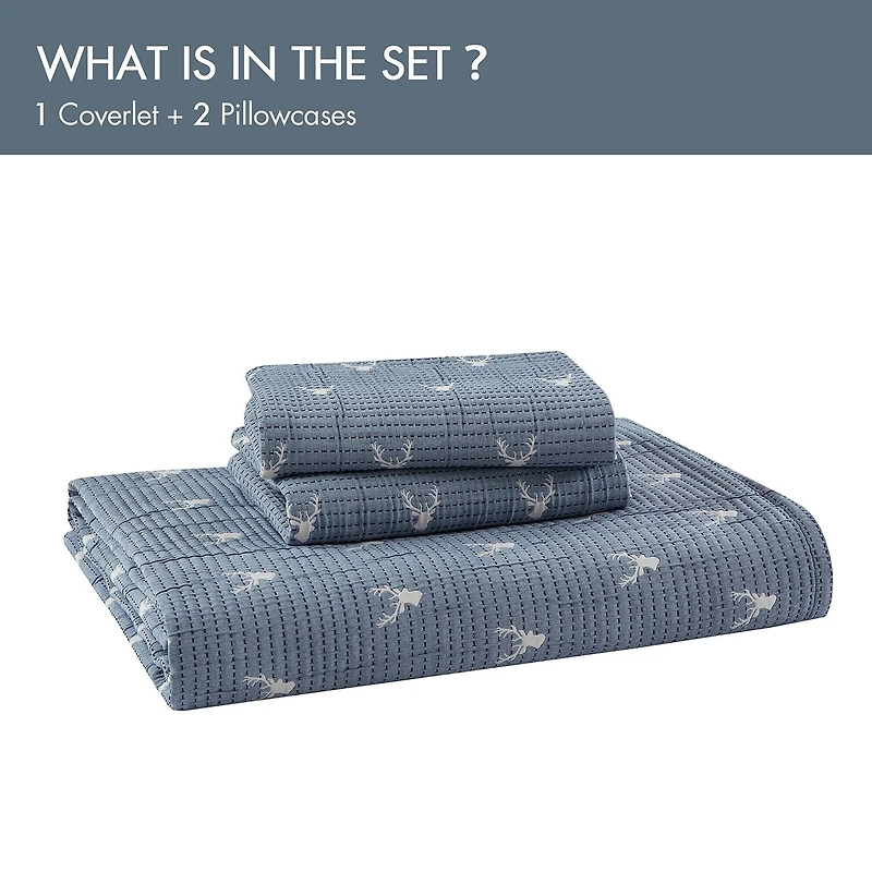 Woolrich Keystone 3-pc. Reversible Quilt Set