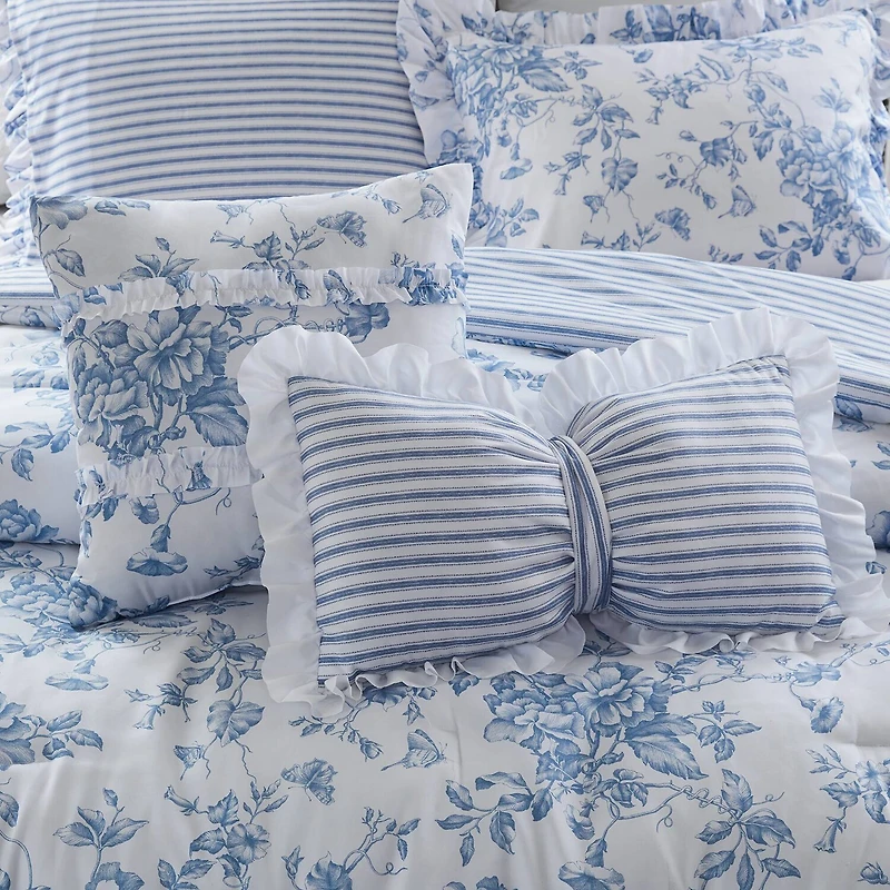 Madison Park Essentials Colette Reversible Comforter Set with Decorative Pillows