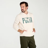 PUMA Mens Long Sleeve Fleece Active Hoodie