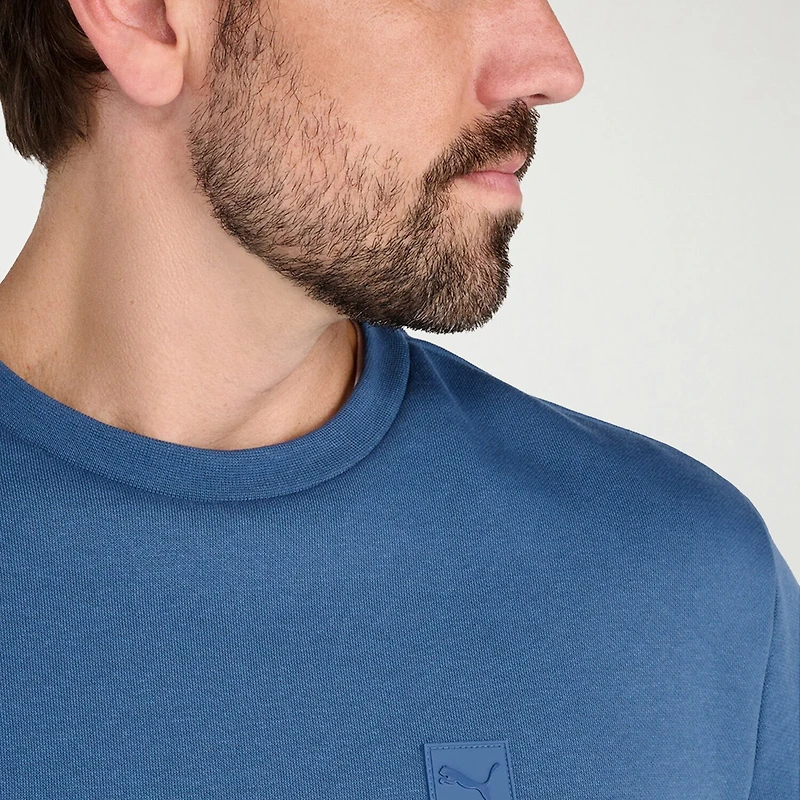PUMA Mens Crew Neck Long Sleeve Sweatshirt