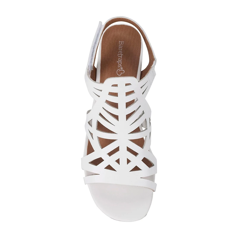 Baretraps Womens Velvet Heeled Sandals