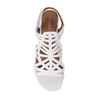 Baretraps Womens Velvet Heeled Sandals