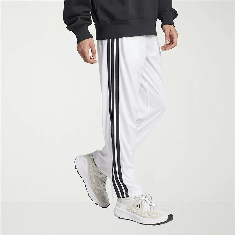 adidas 3 Stripe Tricot Mens Straight Regular Fit Track Pant