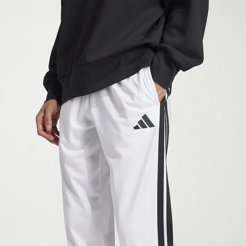 adidas 3 Stripe Tricot Mens Straight Regular Fit Track Pant