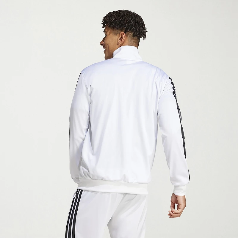 adidas Mens Mock Neck Long Sleeve Layered Top