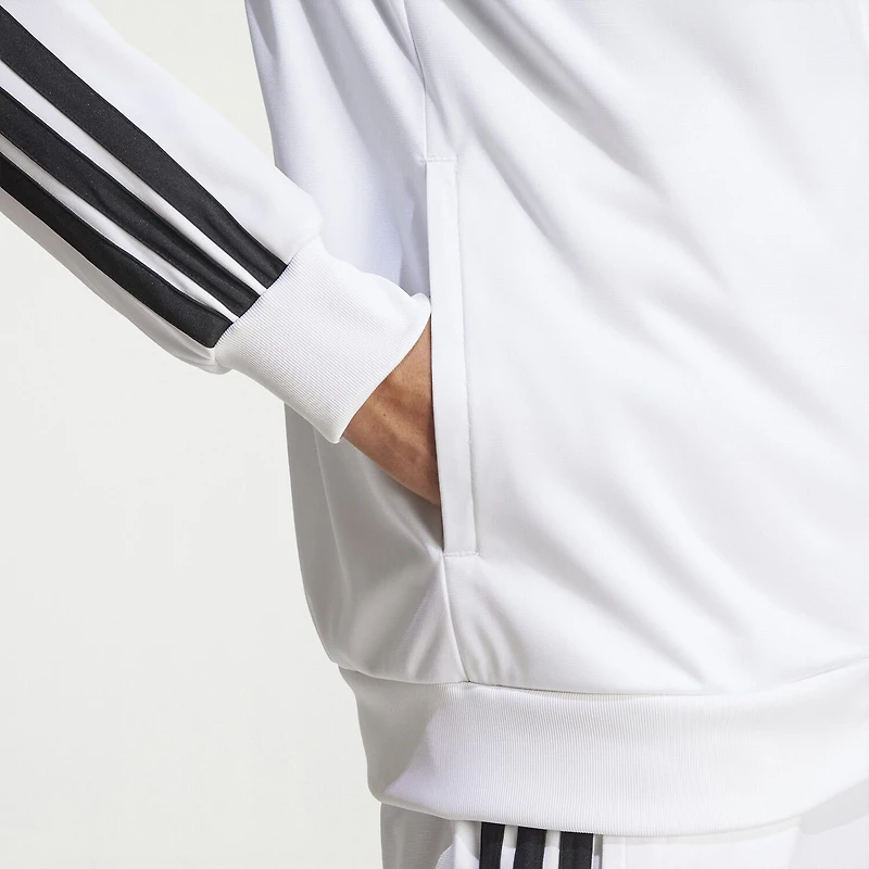 adidas Mens Mock Neck Long Sleeve Layered Top