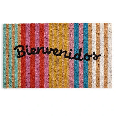 Outdoor Oasis Coir Striped Doormat