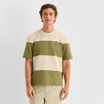 Stylus Mens Crew Neck Short Sleeve T-Shirt