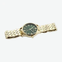 U.S. Polo Assn. Mens Gold Tone Watch Boxed Set Usc80943jc