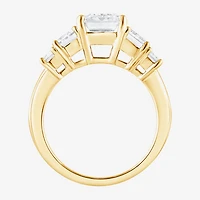 Signature By Modern Bride (F / Vs2) Womens 5 1/7 Ct. T.W. Lab Grown White Diamond 14K Gold 5-Stone Engagement Ring