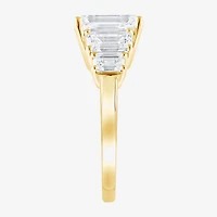 Signature By Modern Bride (F / Vs2) Womens 5 1/7 Ct. T.W. Lab Grown White Diamond 14K Gold 5-Stone Engagement Ring