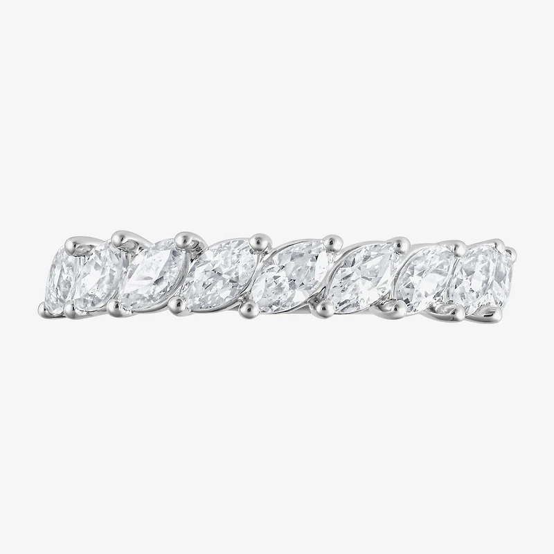 (F / Vs2) Womens 1 CT. T.W. Lab Grown White Diamond 10K Gold Band