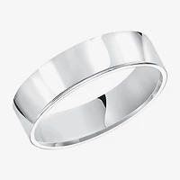 Mens 6MM 14K Gold Wedding Band