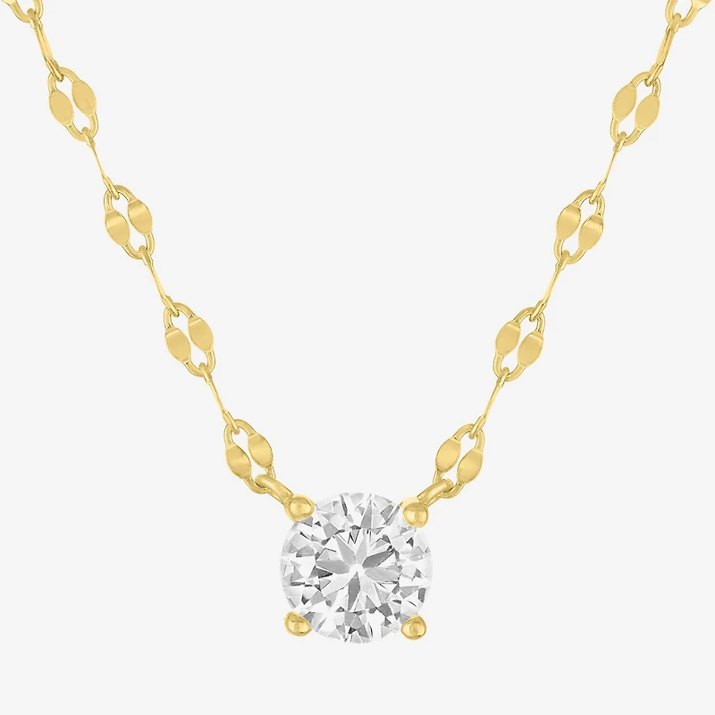 Yes, Please! Womens Lab Created White Sapphire Sterling Silver 2-pc. Jewelry Set