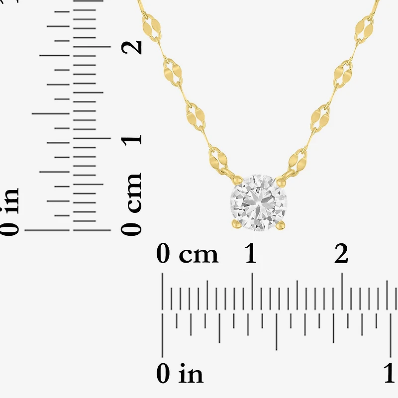 Yes, Please! Womens Lab Created White Sapphire Sterling Silver 2-pc. Jewelry Set