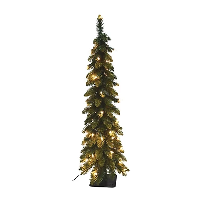 Foot Slim Spruce Foot Pre-Lit Spruce Christmas Tree