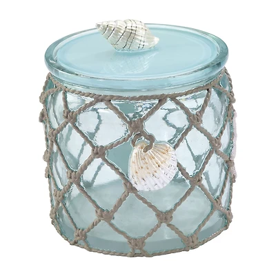 Avanti Seaglass Hand Painted Bathroom Canister