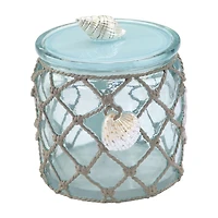 Avanti Seaglass Hand Painted Bathroom Canister