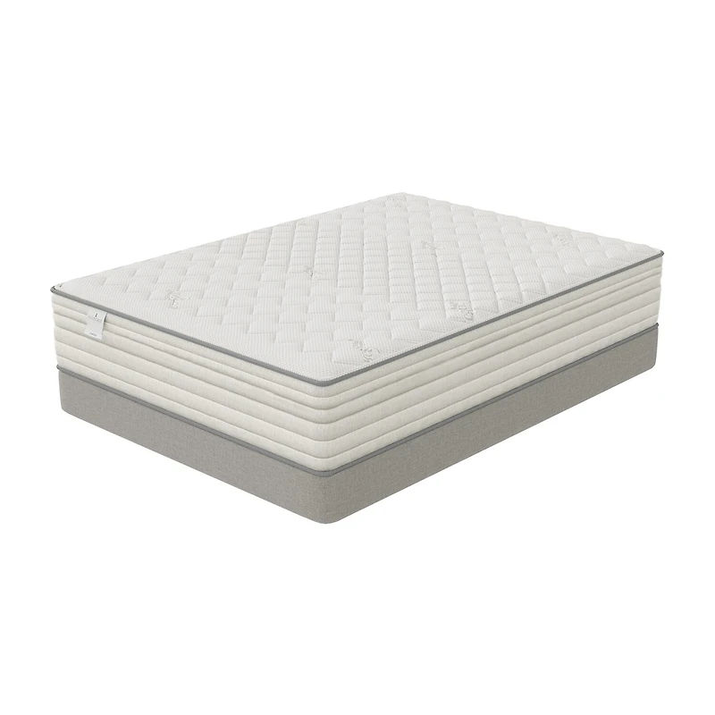 JCP Exclusive! Fieldcrest Oasis 10.5" Plush Tight Top - Mattress + Box Spring
