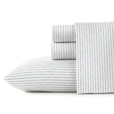 City Scene Cotton Percale 200TC Easy Care Sheet Set
