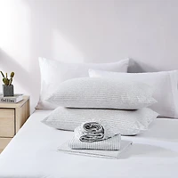 City Scene Cotton Percale 200TC Easy Care Sheet Set