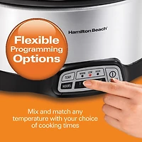 Hamilton Beach® 7-qt. Programmable Oval Slow Cooker