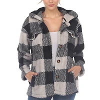 White Mark Womens Lightweight Shirt Jacket