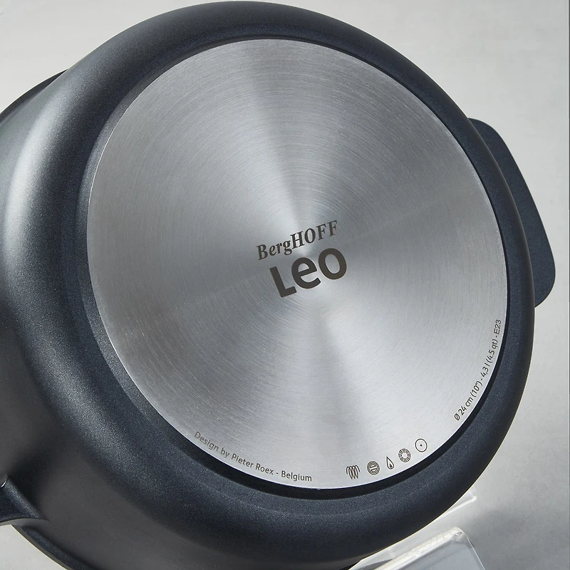 BergHOFF Leo Phantom Ceramic 4.5-qt. Non-Stick Stockpot