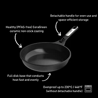 BergHOFF Leo Phantom Ceramic 9.5" Non-Stick Frying Pan