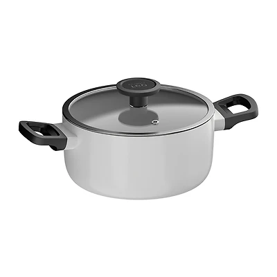 BergHOFF Leo Glints -qt. Stockpot with Glass Lid