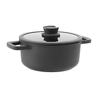 BergHOFF Leo Stone+ Ceramic Non-Stick 10" Stockpot with Lid