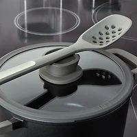 BergHOFF Leo Stone+ Cramic -qt. Non-Stick Stockpot with Lid