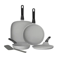 BergHOFF Leo Glints Ceramic Non-Stick 5-pc. Cookware Set