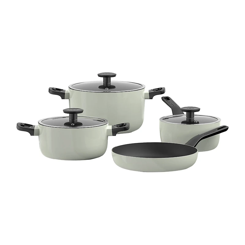 BergHOFF Leo Glints Ceramic Non-Stick 7-pc. Cookware Set