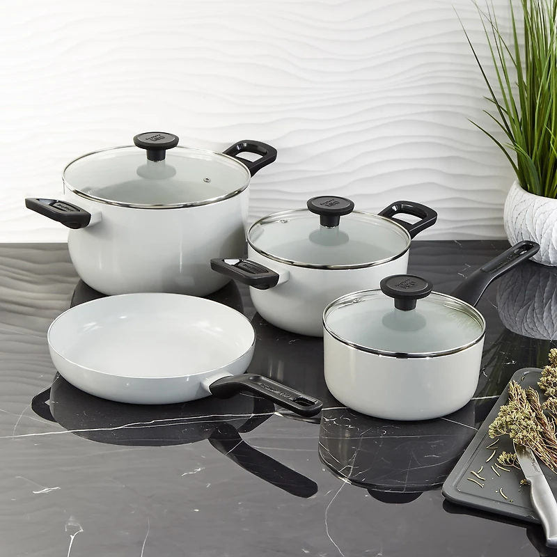 BergHOFF Leo Glints Ceramic Non-Stick 7-pc. Cookware Set