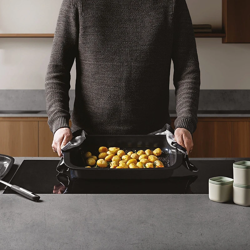 BergHOFF Leo Graphite Non-Stick Teppanyaki Grill Plate
