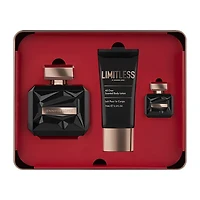 JENNIFER LOPEZ Limitless 3.4 Oz Eau De Parfum 3-Pc Gift Set ($107 Value) Perfume Set