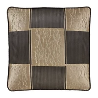 Queen Street Benton Bronze Square Throw Pillow
