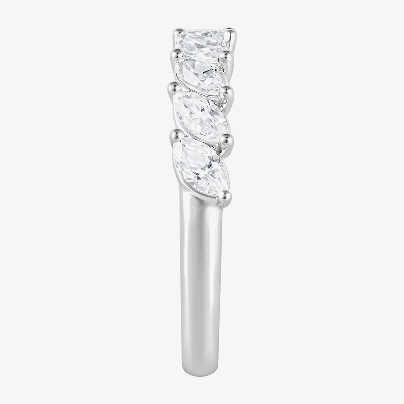 (F / Vs2) Womens 1 CT. T.W. Lab Grown White Diamond 10K Gold Band