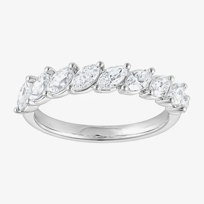 (F / Vs2) Womens 1 CT. T.W. Lab Grown White Diamond 10K Gold Band